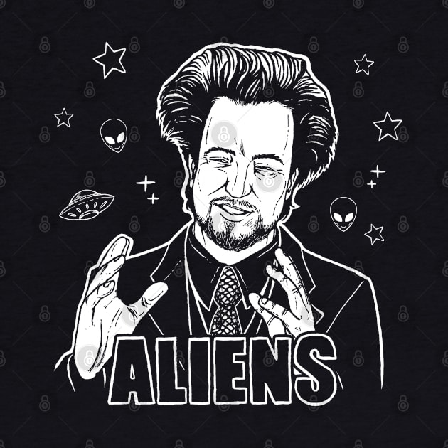 The Aliens Guy (Giorgio Tsoukalos) by jleonardart